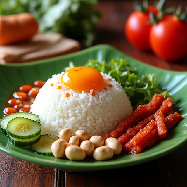Malaysian nasi lemak cooking class